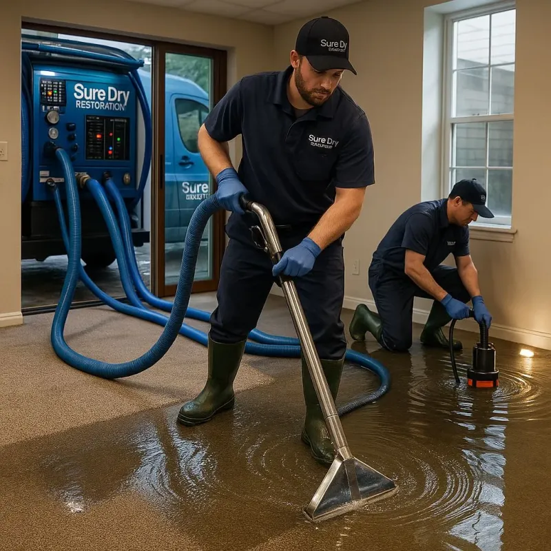 Water Extraction and Removal process in Nesconset, NY